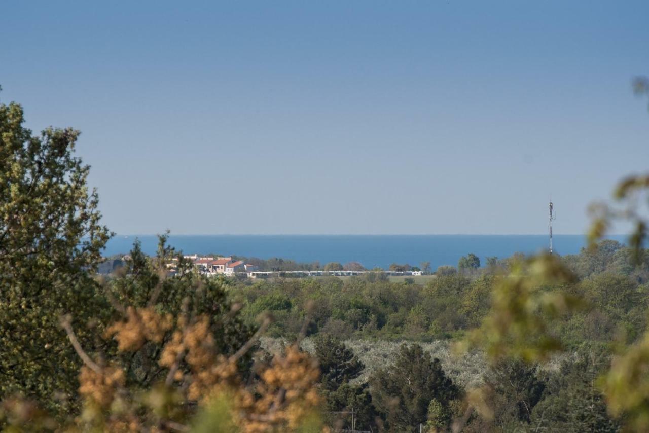 Apartment Bruneta 1 With Sea View Tar-Vabriga Exterior photo